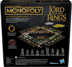 Monopoly: The Lord of the Rings Edition [Board Game, 2-6 Players] Board Game Hasbro   