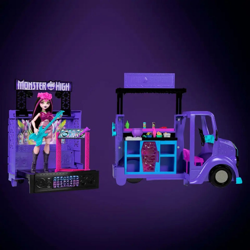 Monster High: Fangtastic Rockin Food Truck Playset Toys & Games Mattel