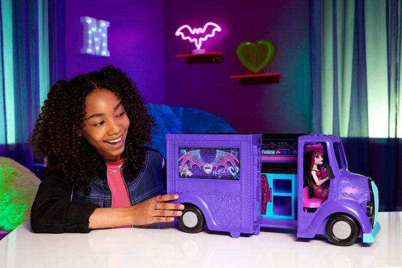 Monster High: Fangtastic Rockin Food Truck Playset Toys & Games Mattel