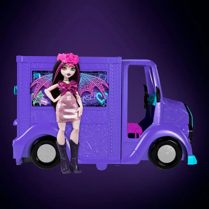 Monster High: Fangtastic Rockin Food Truck Playset Toys & Games Mattel