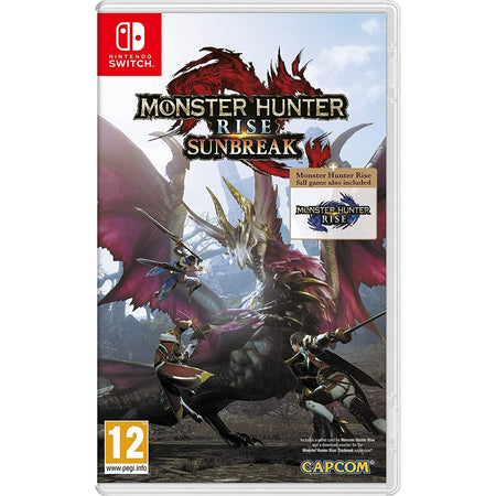 Monster Hunter Rise + Sunrise [Nintendo Switch] Nintendo Switch Video Game Capcom   