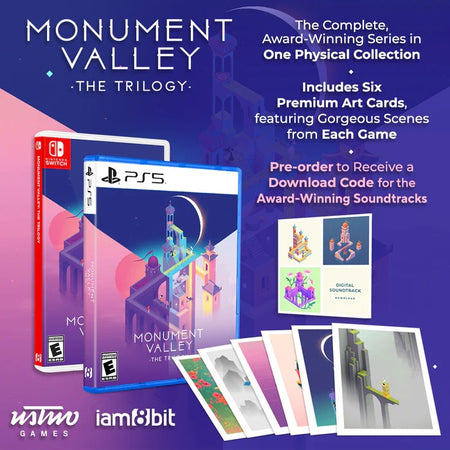 Monument Valley: The Trilogy [Nintendo Switch] Nintendo Switch Video Game iam8bit