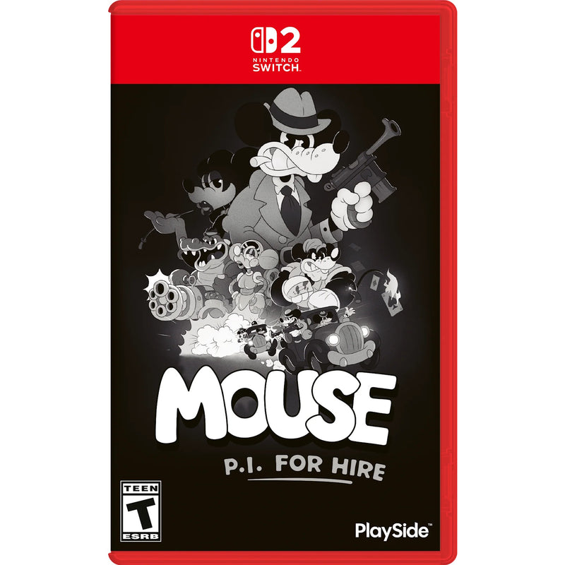 Mouse P.I. For Hire [Nintendo Switch 2] Nintendo Switch 2 Video Game PlaySide