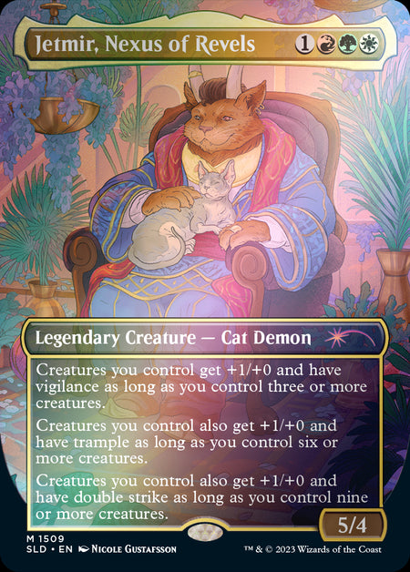 Magic: The Gathering TCG - Secret Lair Commander Deck - Raining Cats and Dogs Foil Edition Card Game Wizards of the Coast   