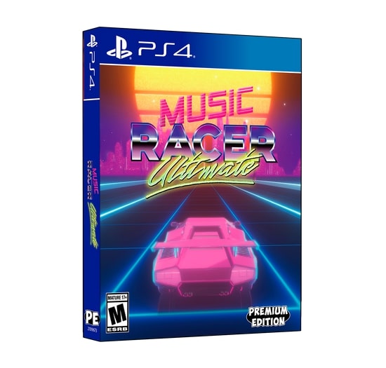 Music Racer Ultimate - Steelbook Edition & Soundtrack [PlayStation 4] PlayStation 4 Video Game Premium Edition Games   