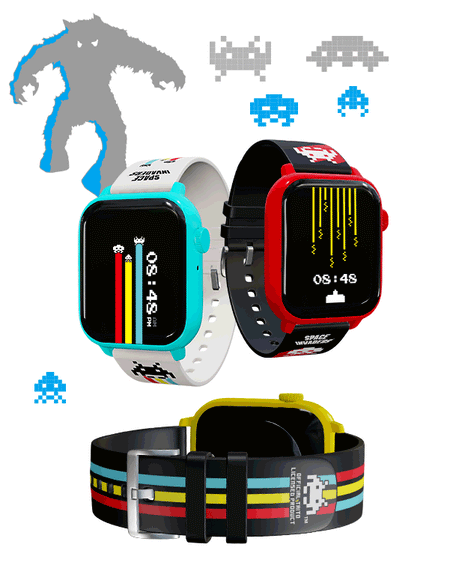 My Play Watch: Space Invaders - Red Accessories My Play Watch