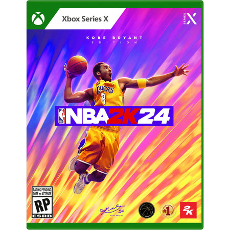 NBA 2K24 - Kobe Bryant Standard Edition [Xbox Series X] Xbox Series X Video Game 2K Games   