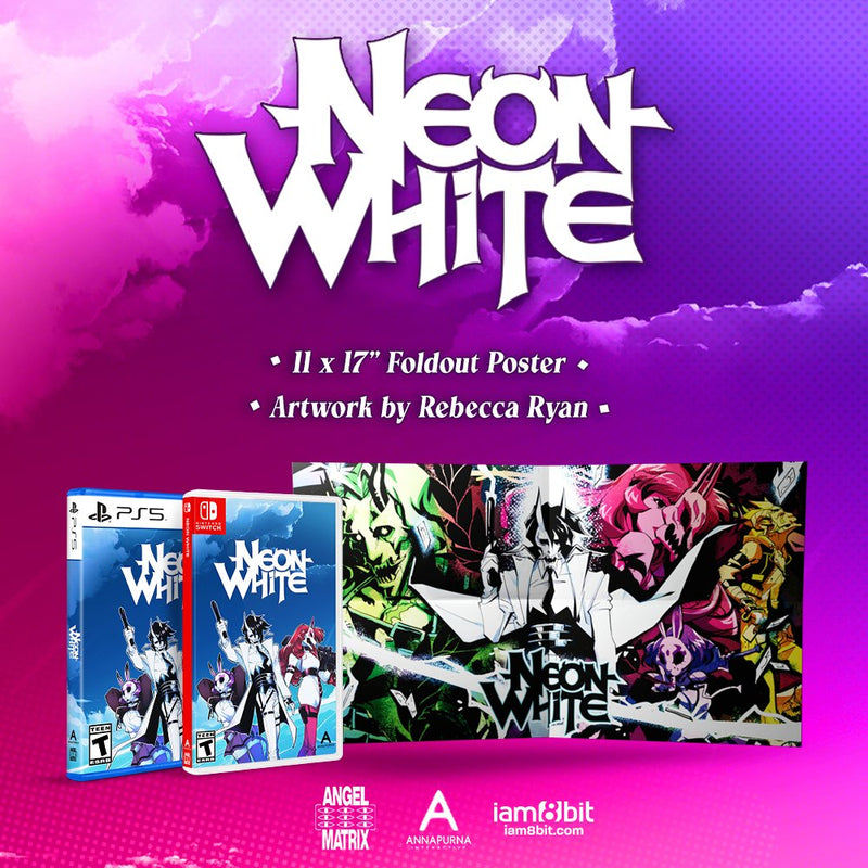 Neon White [Nintendo Switch] Nintendo Switch Video Game iam8bit   