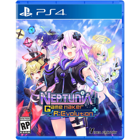 Neptunia Game Maker R:Evolution [PlayStation 4] PlayStation 4 Video Game Idea Factory   