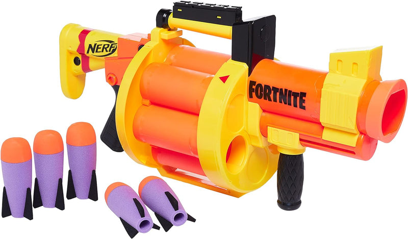 Nerf: Fortnite GL Rocket Firing Blaster [Toys, Ages 8+] Toys & Games Hasbro   