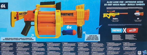 Nerf: Fortnite GL Rocket Firing Blaster [Toys, Ages 8+] Toys & Games Hasbro   