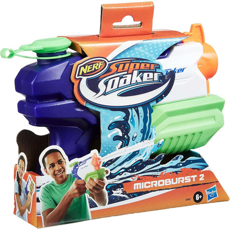 Nerf Super Soaker Microburst 2 Blaster [Toys, Ages 6+] Toys & Games Hasbro   