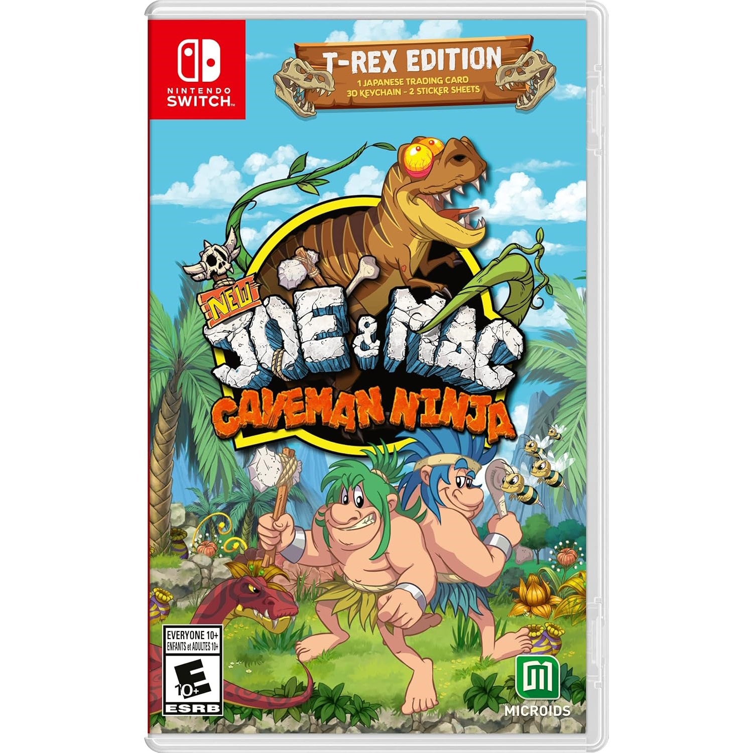 New Joe and Mac: Caveman Ninja - T-Rex Edition [Nintendo Switch