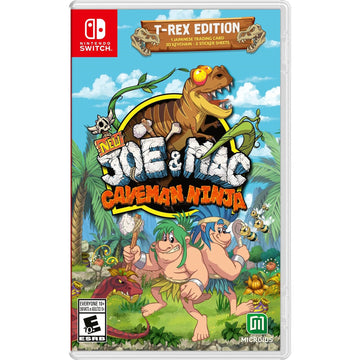 New Joe and Mac: Caveman Ninja - TRex Edition [Nintendo Switch] Nintendo Switch Video Game Microids   