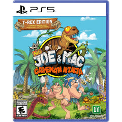 New Joe and Mac: Caveman Ninja - TRex Edition [PlayStation 5] PlayStation 5 Video Game Microids   