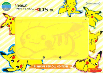 NEW Nintendo 3DS XL - Pikachu Yellow Edition [NEW Nintendo 3DS XL System] Nintendo Systems Nintendo