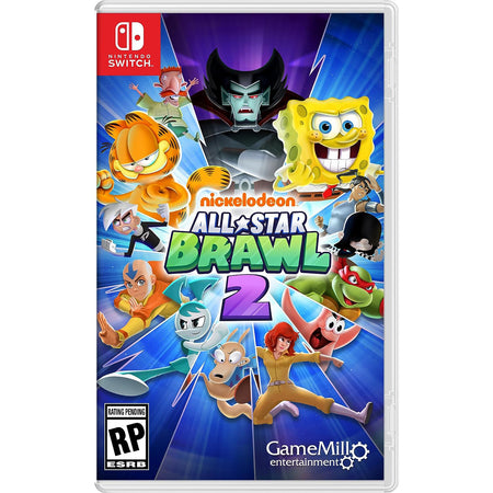 Nickelodeon All Star Brawl 2 [Nintendo Switch] Nintendo Switch Video Game GameMill Entertainment   