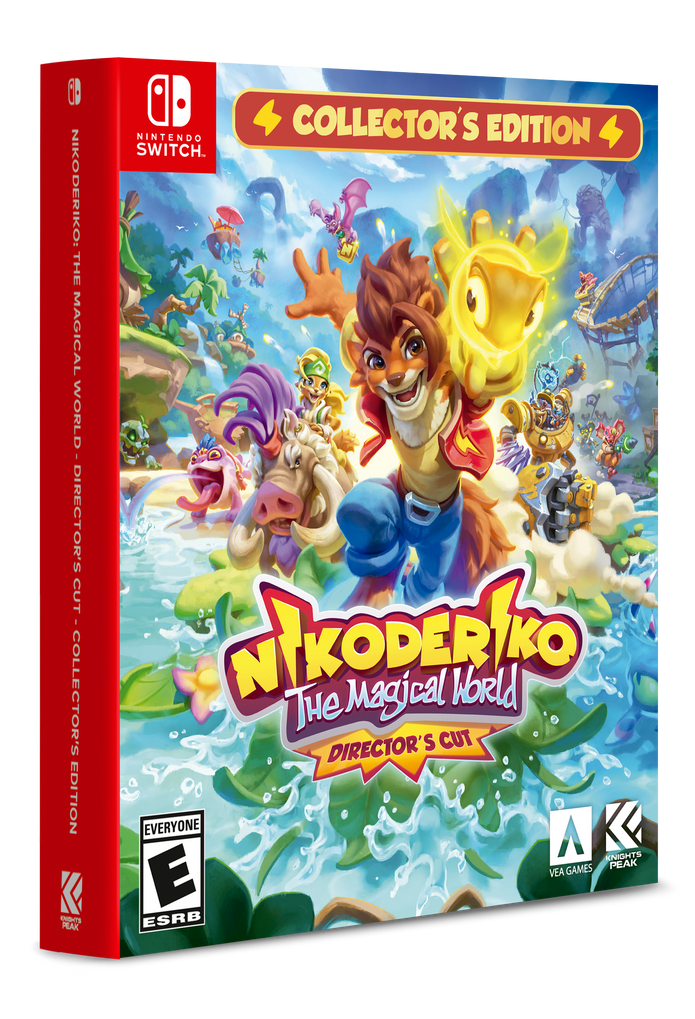 Nikoderiko The Magical World – Director’s Cut Collector’s Edition [Nintendo Switch] Nintendo Switch Video Game Knights Peak