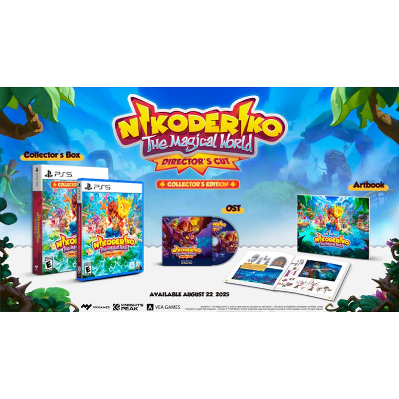 Nikoderiko The Magical World – Director’s Cut Collector’s Edition [PlayStation 5] PlayStation 5 Video Game Knights Peak