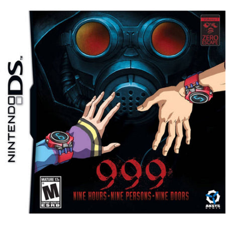 Zero Escape: Nine Hours, Nine Persons, Nine Doors [Nintendo DS DSi] Nintendo DS DSi Video Game Aksys Games   