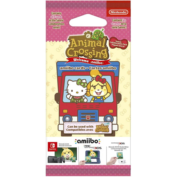 Nintendo Animal Crossing: New Leaf - Welcome Amiibo Cards - Sanrio Collaboration Pack [Nintendo Accessory] Nintendo Accessories Nintendo   