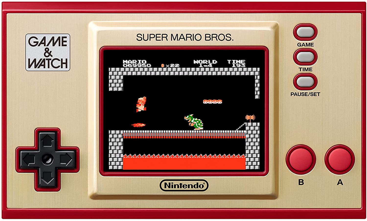 Nintendo Game & Watch: Super Mario Bros. [Retro Console Video Game
