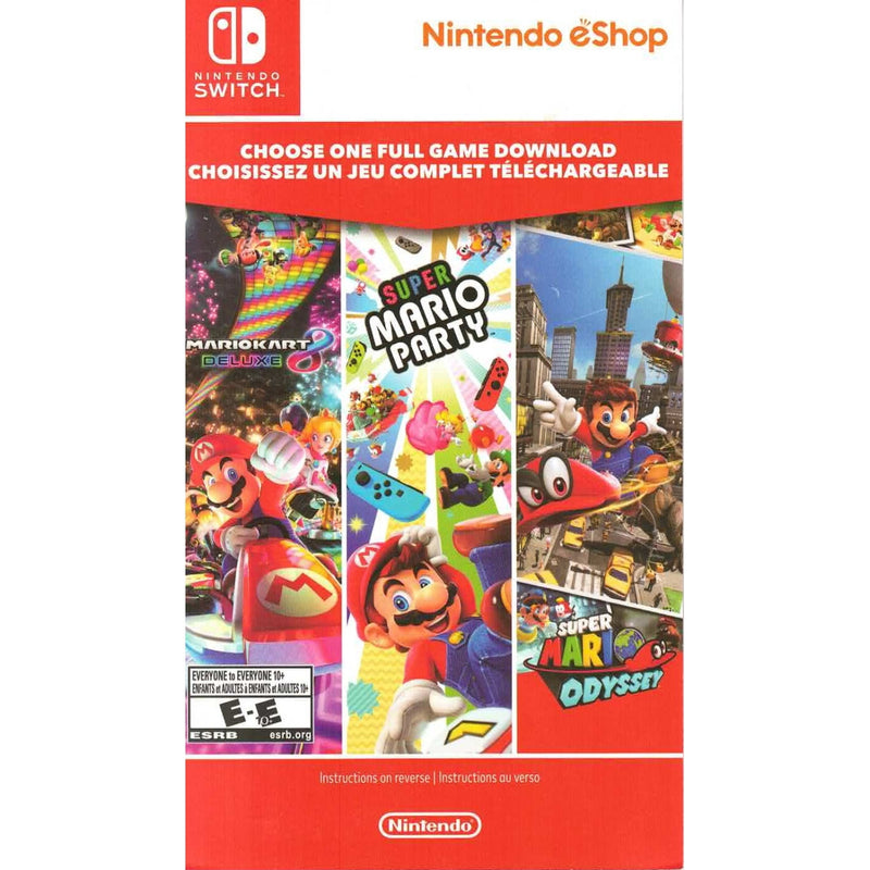 Nintendo Player’s Choice Mario Full Game Download Cards for Nintendo Switch [Nintendo Switch Accessory] Nintendo Switch Accessories Nintendo   