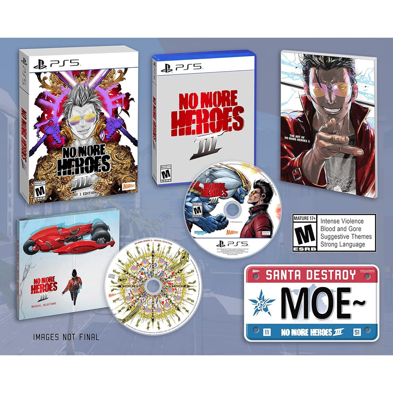 No More Heroes 3 - Day 1 Edition [PlayStation 5] PlayStation 5 Video Game Marvelous!   