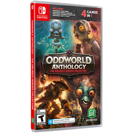 Oddworld Anthology: The Unlikely Collection [Nintendo Switch] Nintendo Switch Video Game Microids