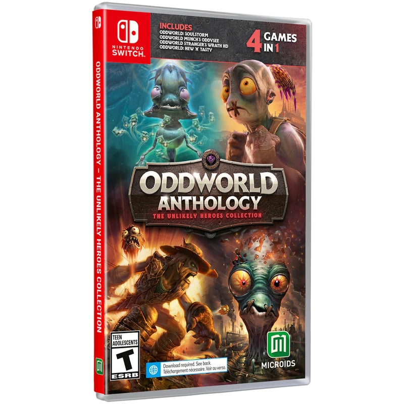 Oddworld Anthology: The Unlikely Collection [Nintendo Switch] Nintendo Switch Video Game Microids