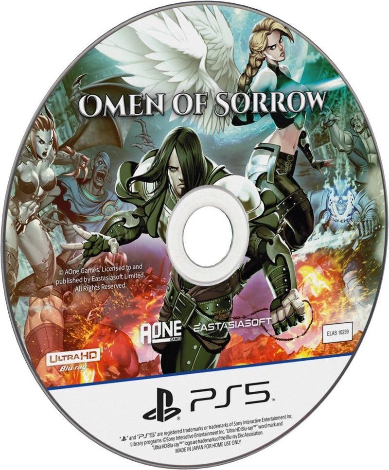 Omen of Sorrow - Limited Edition [PlayStation 5] PlayStation 5 Video Game EastAsiaSoft   