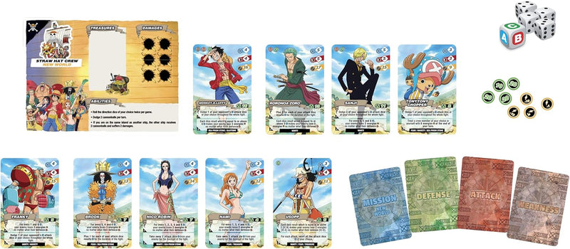 One Piece: Adventure Island [Board Game, 2-6 Players] Board Game Japanime Games