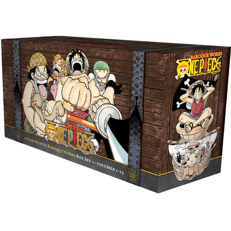 One Piece Box Set 1: East Blue and Baroque Works Books Viz Media