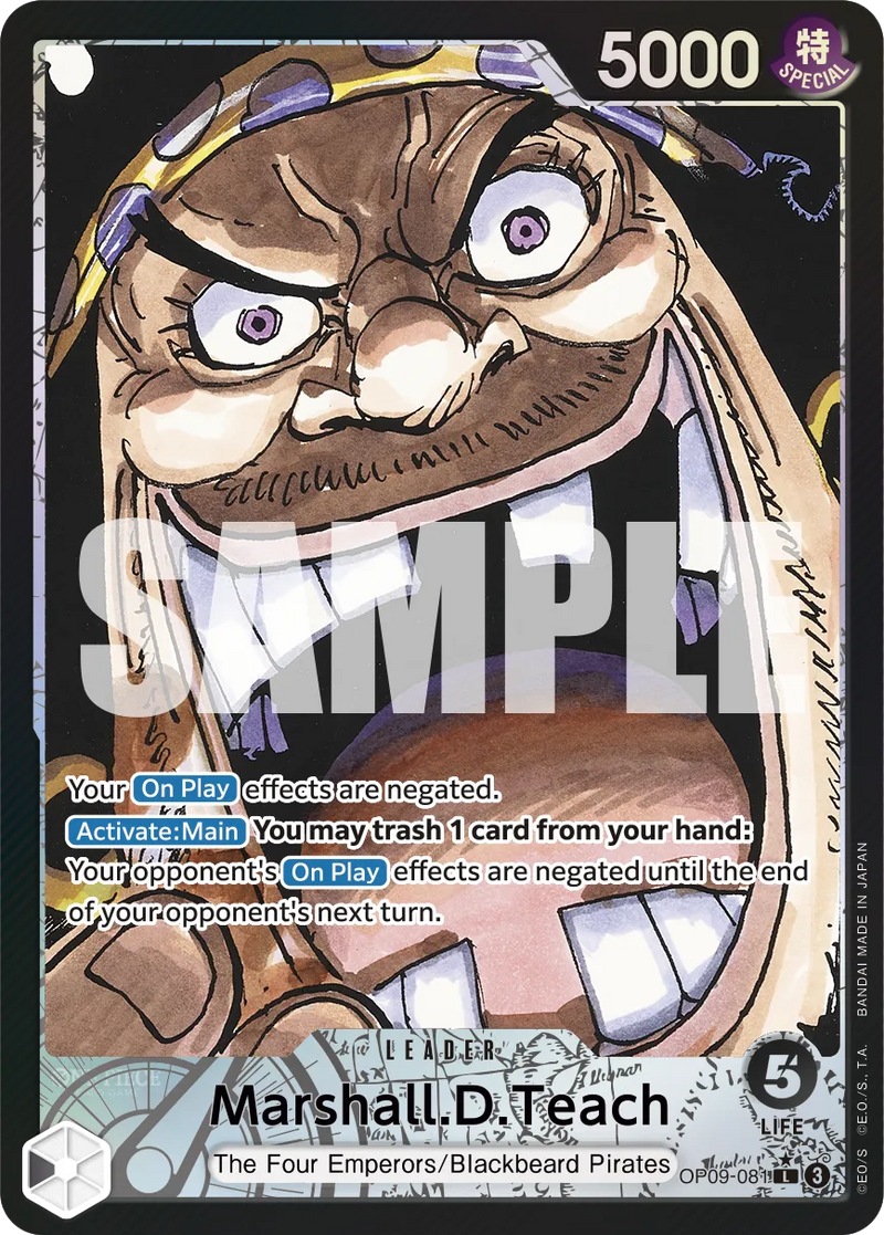 One Piece TCG: Emperors of the New World Double Pack - 2 Packs [OP-09] [Bandai Namco] Card Game Bandai Namco