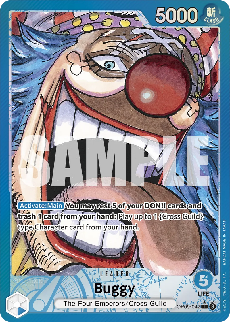 Bandai One Piece Card Game OP-09 'The Four Emperors' Booster Box (Japanese) One Piece Booster Box Bandai One Piece Card Game OP-09 'The Four Emperors' Booster Box (Japanese) One Piece Booster Box