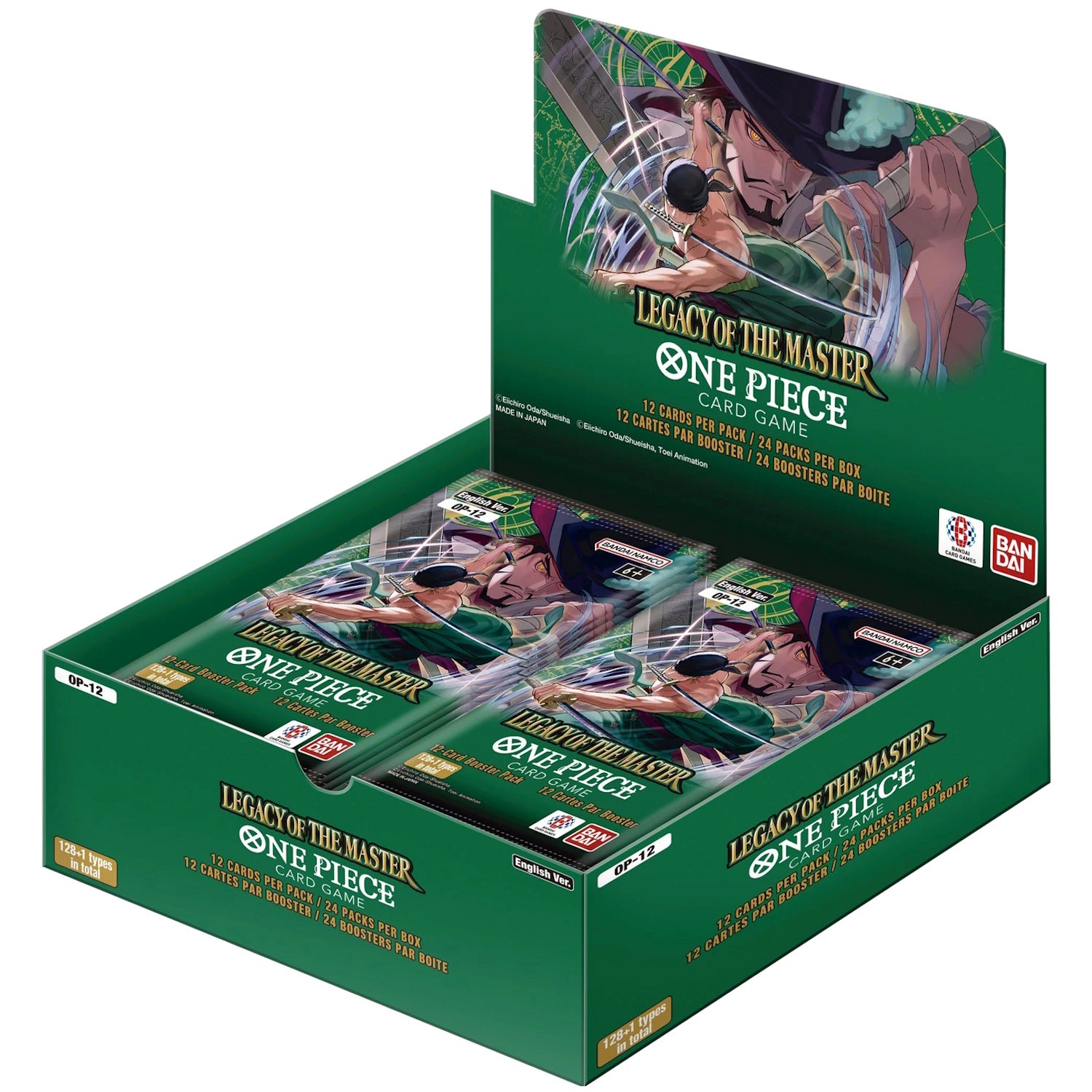 One Piece TCG: Legacy of the Master Booster Box [OP-12] - 24 Packs
