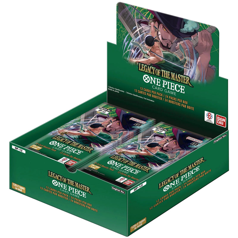 One Piece TCG: Legacy of the Master Booster Box [OP-12] - 24 Packs Card Game Bandai Namco