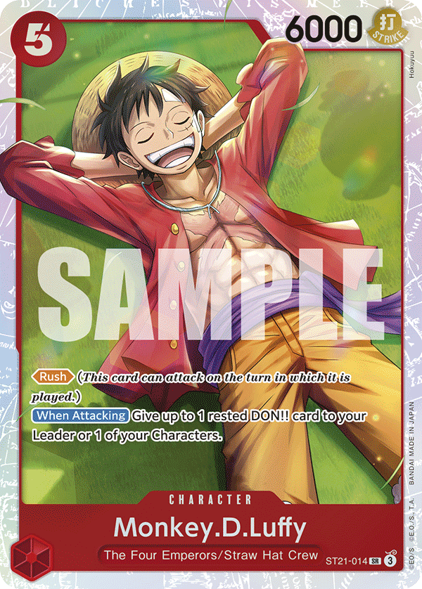 One Piece TCG: Luffy Gear 5 Ultra Starter Deck EX - [ST21] Card Game Bandai Namco