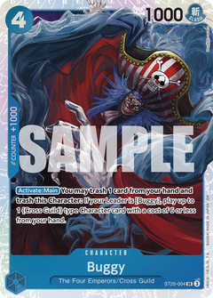 One Piece TCG: Buggy Starter Deck - Blue [ST-25] Card Game Bandai Namco