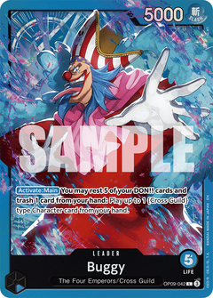 One Piece TCG: Buggy Starter Deck - Blue [ST-25] Card Game Bandai Namco