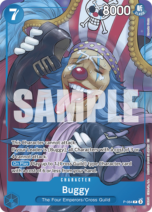 One Piece TCG: Buggy Starter Deck - Blue [ST-25] Card Game Bandai Namco