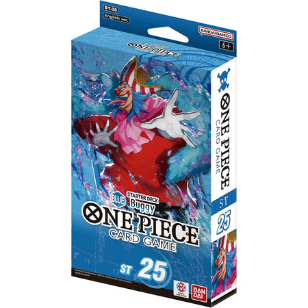 One Piece TCG: Buggy Starter Deck - Blue [ST-25] Card Game Bandai Namco