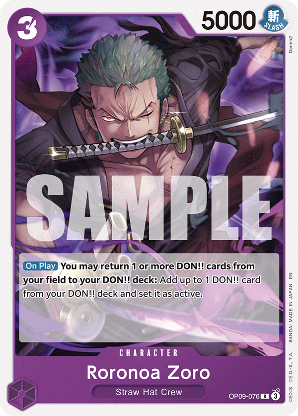 One Piece TCG: Monkey D. Luffy Starter Deck -Purple & Black [ST-26] Card Game Bandai Namco