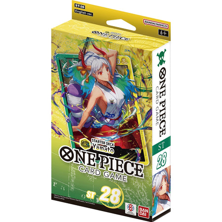 One Piece TCG: Yamato Starter Deck- Green/Yellow [ST-28] Card Game Bandai Namco
