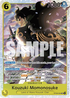 One Piece TCG: Yamato Starter Deck- Green/Yellow [ST-28] Card Game Bandai Namco