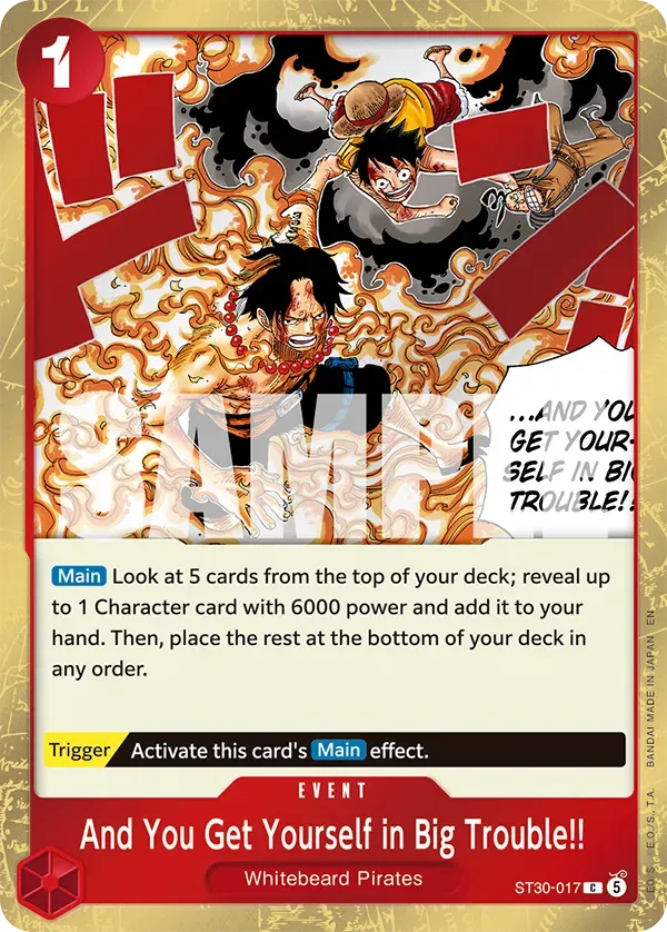 One Piece TCG: Starter Deck [ST-30]