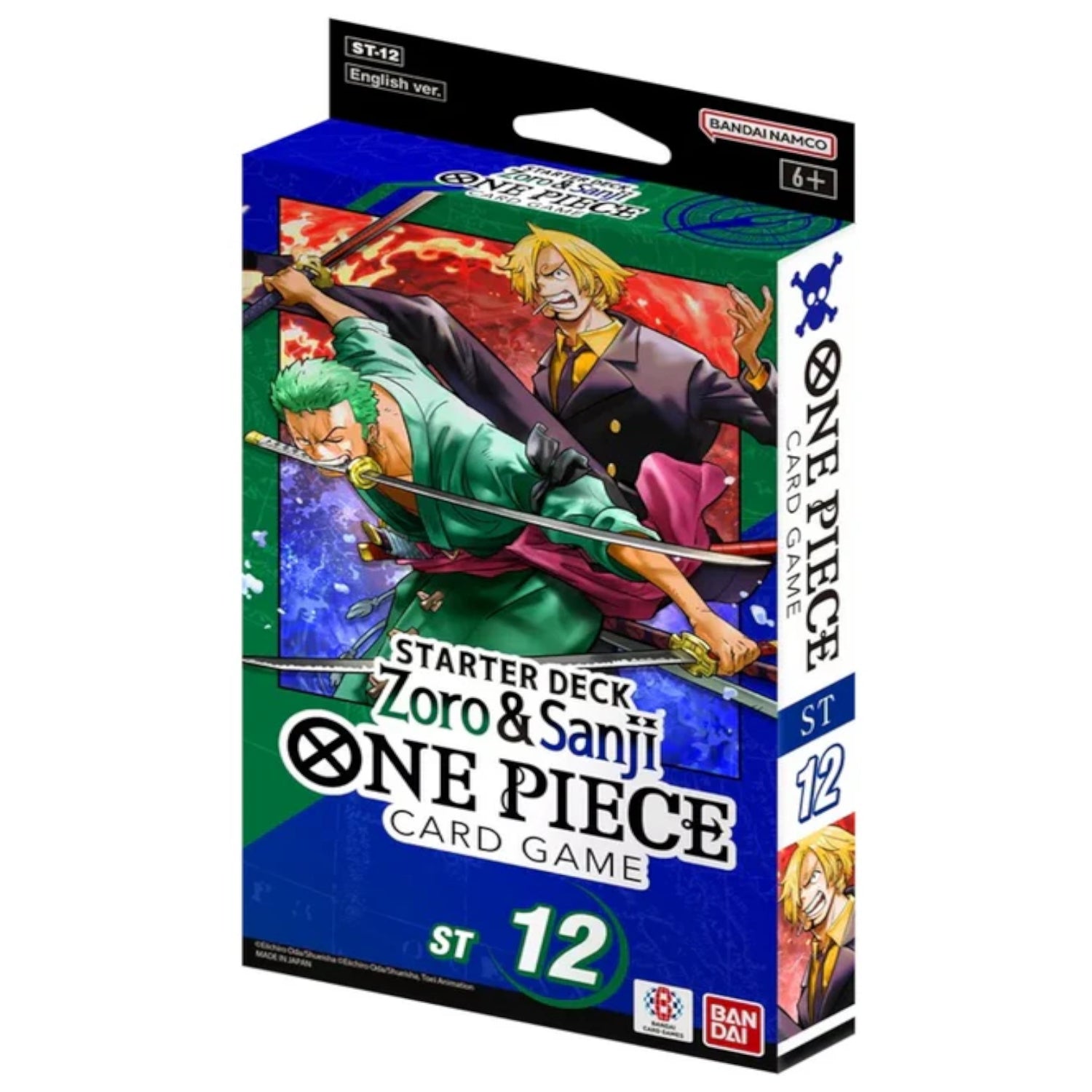 One Piece TCG: Zoro & Sanji Starter Deck - Green/Blue [ST12