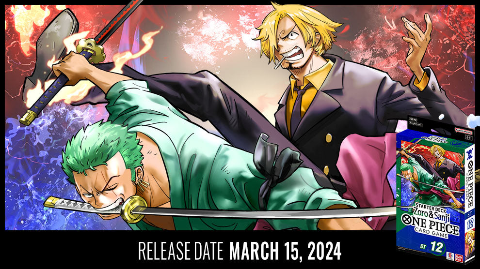 One Piece TCG: Zoro & Sanji Starter Deck - Green/Blue [ST12