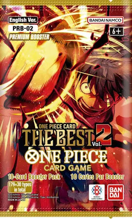One Piece TCG: The Best Premium Booster Box [PRB-02] - 20 Packs