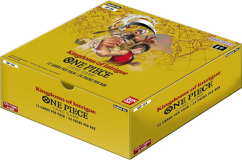 op04 booster box english Acrylic Case - One Piece keeping your rare booster boxes vibrant and mint for years BANDAI One Piece TCG: Kingdoms